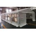 GAZEBO 12x6 M PER FESTE IMPERMEABILE - BIANCO 